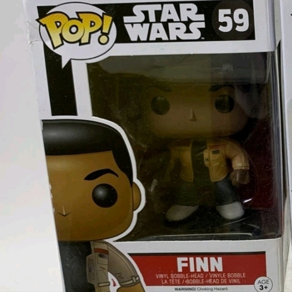 Pop Star Wars Finn Vinyl Figure - Picture 1 of 2